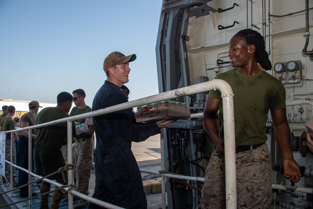 USS Portland Working Party