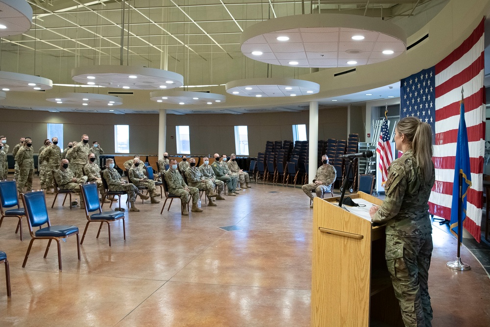 Major assumes command at ceremony