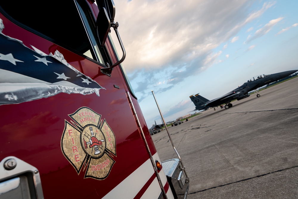 Hulman Field hosts Jaded Thunder exercise