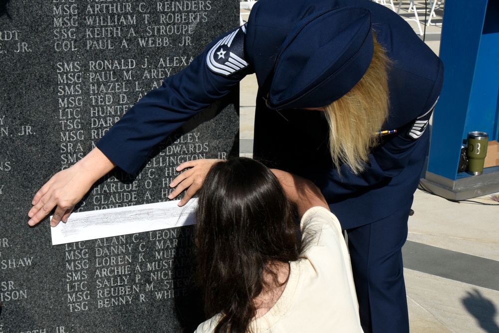 Annual Memorial Wall Dedication Ceremony