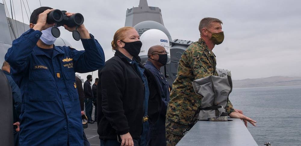 USS John P. Murtha (LPD 26) Observes UNITAS Evolutions