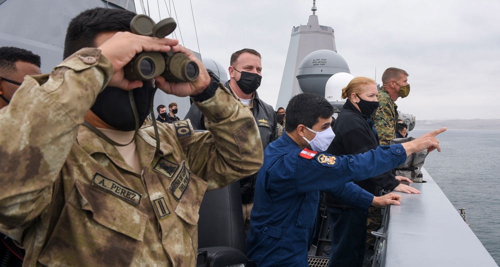 USS John P. Murtha (LPD 26) Observes UNITAS Evolutions