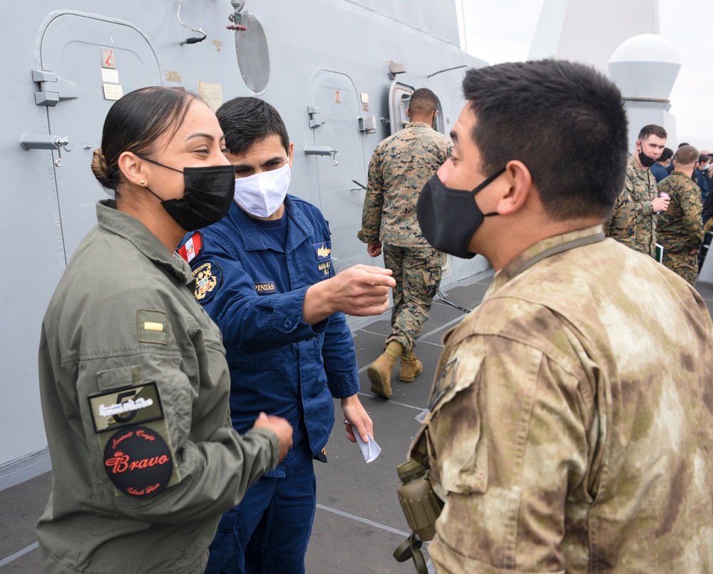 USS John P. Murtha (LPD 26) Observes UNITAS Evolutions
