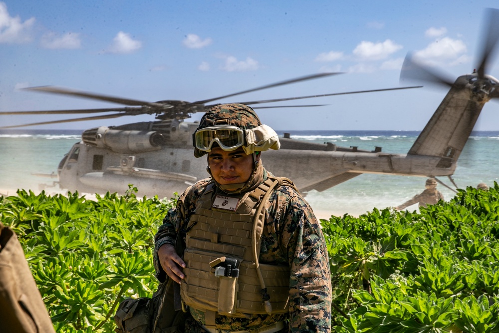 Marines with 3d LSB conduct post-exercise HST