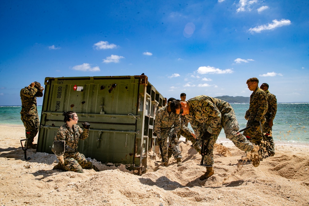 Marines with 3d LSB conduct post-exercise HST