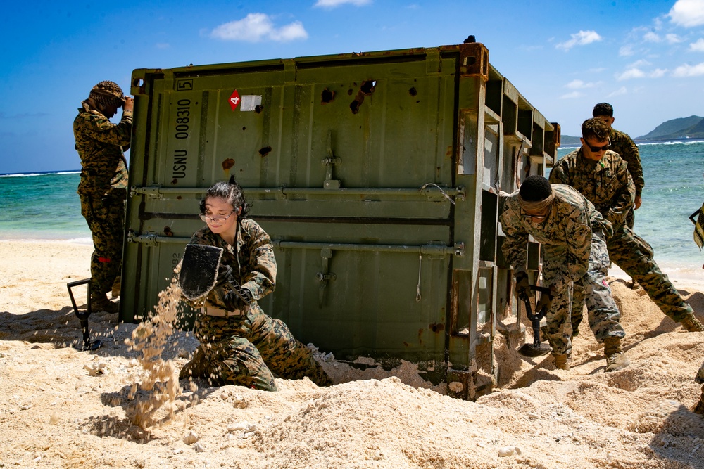 Marines with 3d LSB conduct post-exercise HST