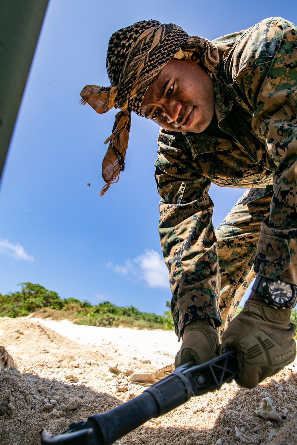 Marines with 3d LSB conduct post-exercise HST