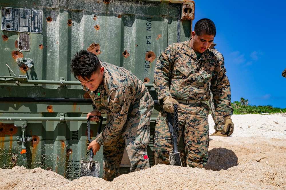 Marines with 3d LSB conduct post-exercise HST