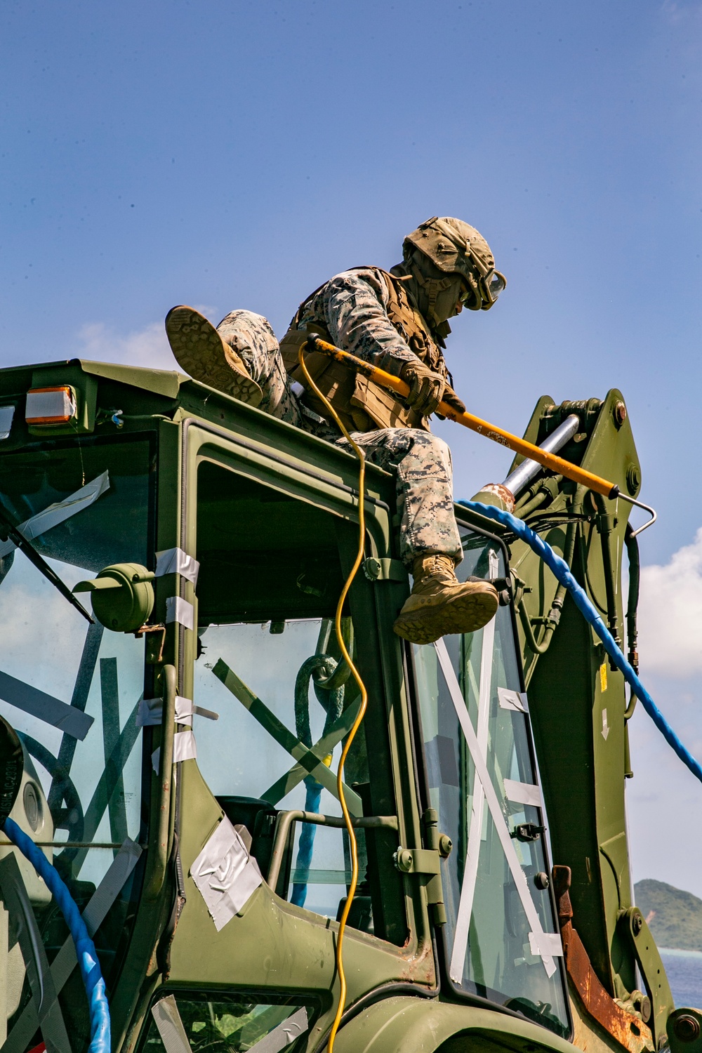 Marines with 3d LSB conduct post-exercise HST