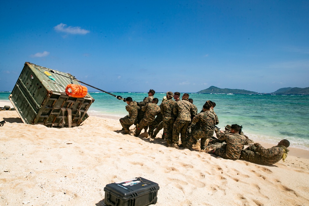 Marines with 3d LSB conduct post-exercise HST