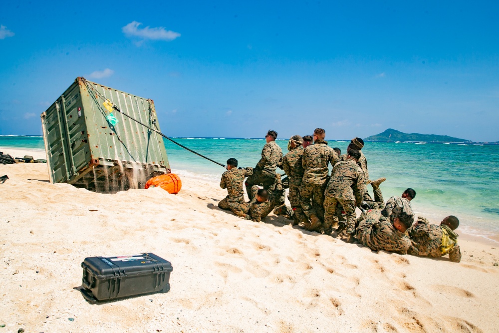 Marines with 3d LSB conduct post-exercise HST