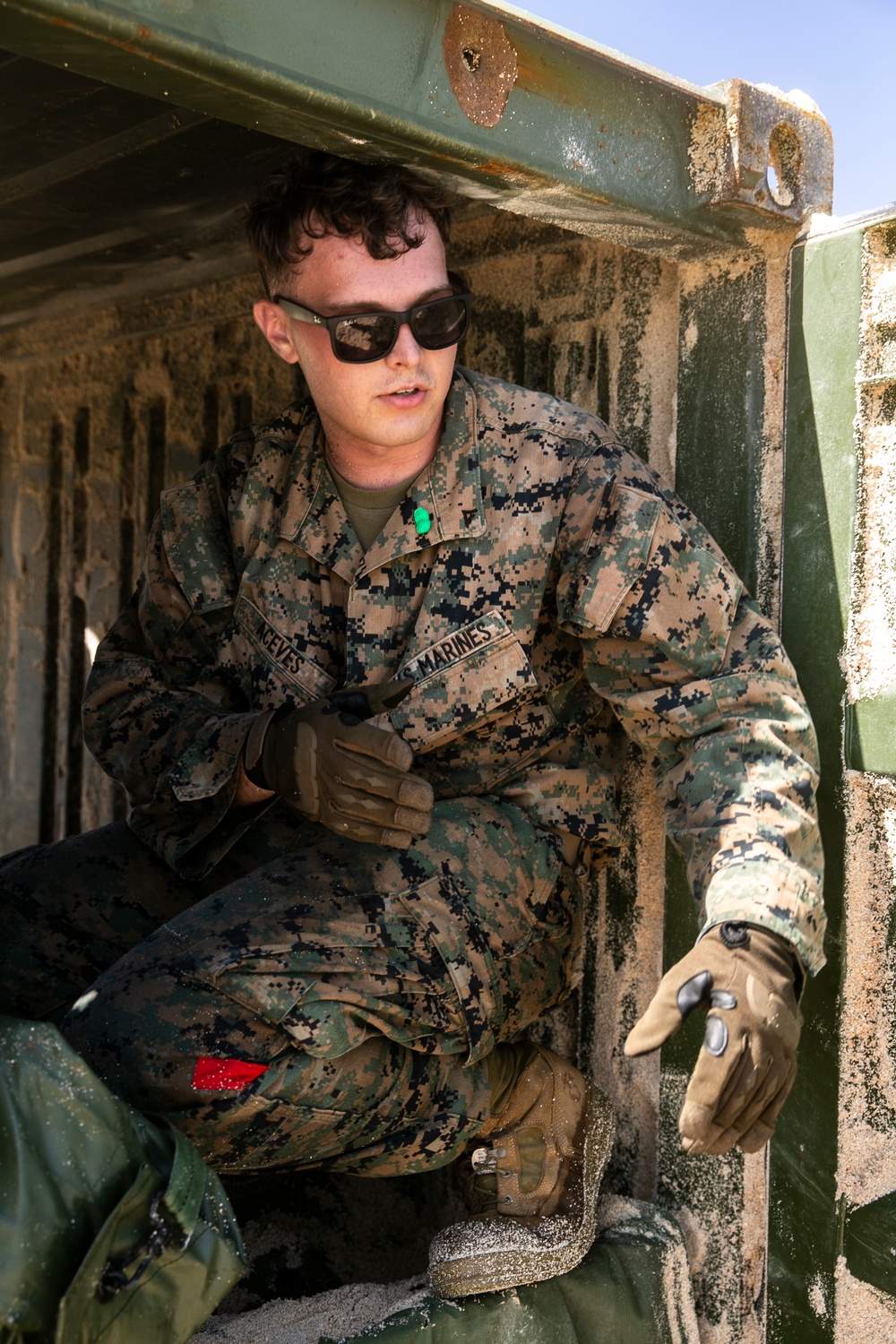 Marines with 3d LSB conduct post-exercise HST