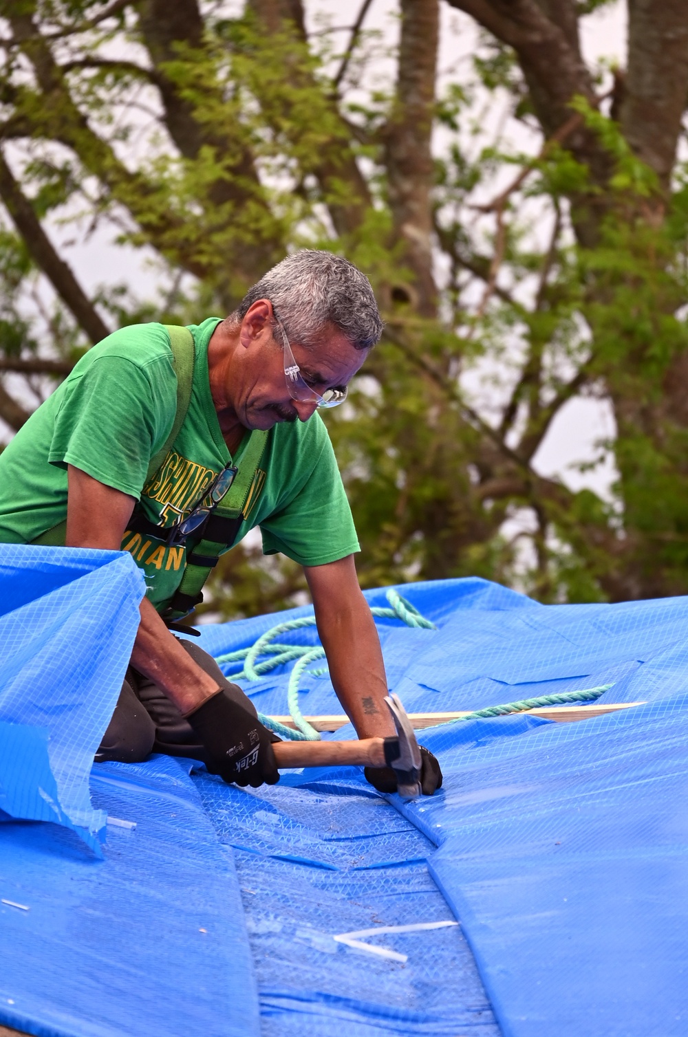 USACE continues its Operation Blue Roof mission