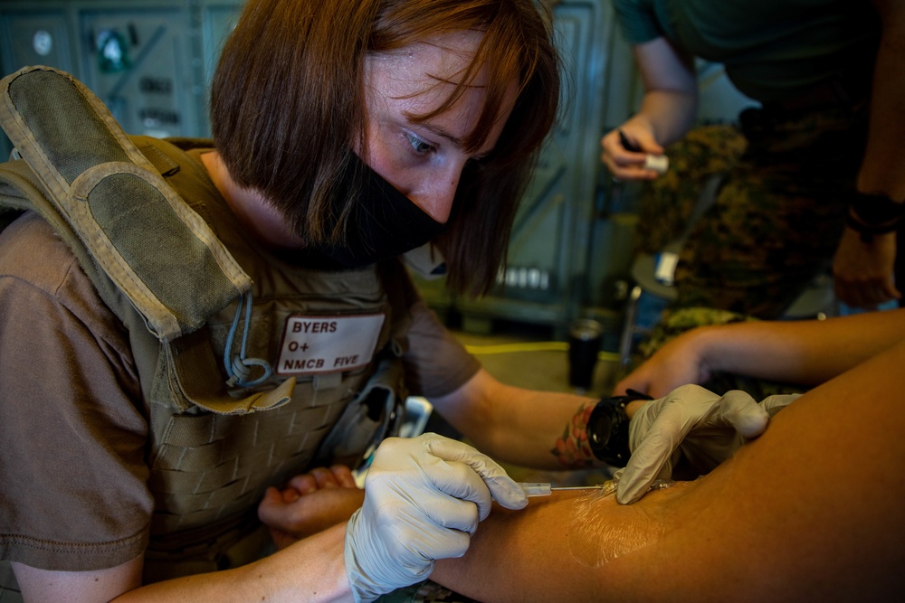 Valkyrie Training | 3d Medical Battalion conducts Valkyrie blood transfer course