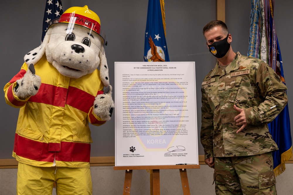 Osan Fire Prevention Week