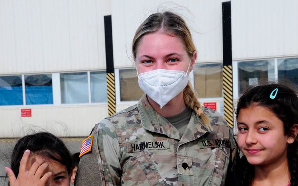 41st FAB Soldiers bring smiles to Afghan children