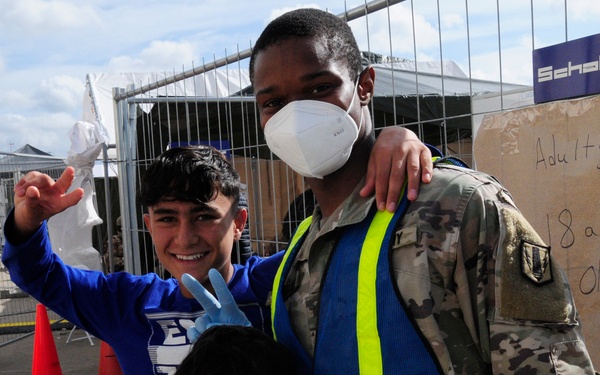 41st FAB Soldiers bring smiles to Afghan children