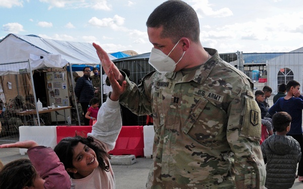 41st FAB Soldiers bring smiles to Afghan children
