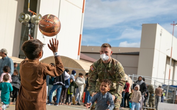 41st FAB Soldiers bring smiles to Afghan children