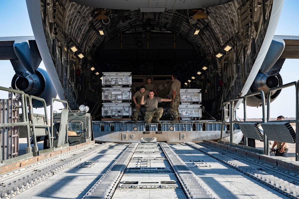 U.S. Air Force Loadmaster Guides A K-Loader