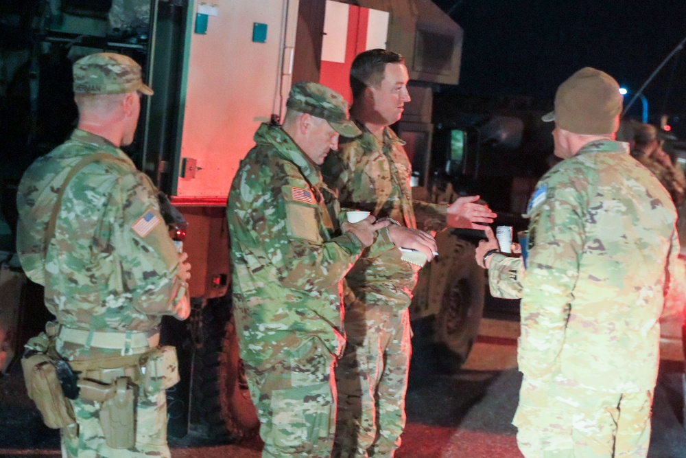 Task Force Ransom, Regional Command – East, assist in de-escalation efforts at Gate 1 in Jarinje