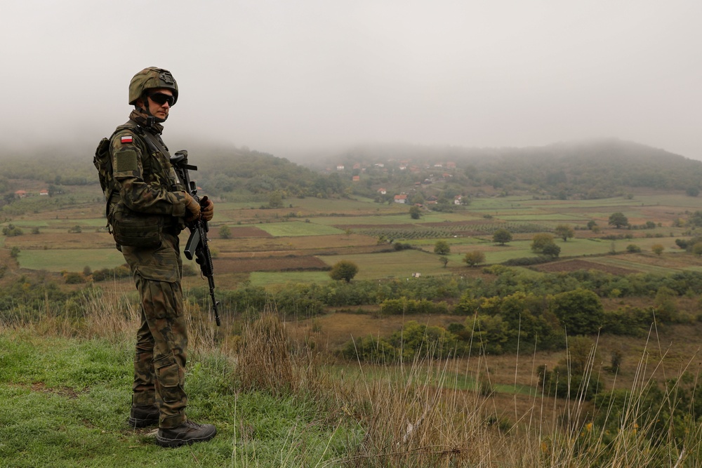 Task Force Ransom, Regional Command – East, assist in de-escalation efforts at Gate 1 in Jarinje, Kosovo