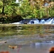 Fall 2021 scenes at Fort McCoy's Trout Falls in Pine View Recreation Area