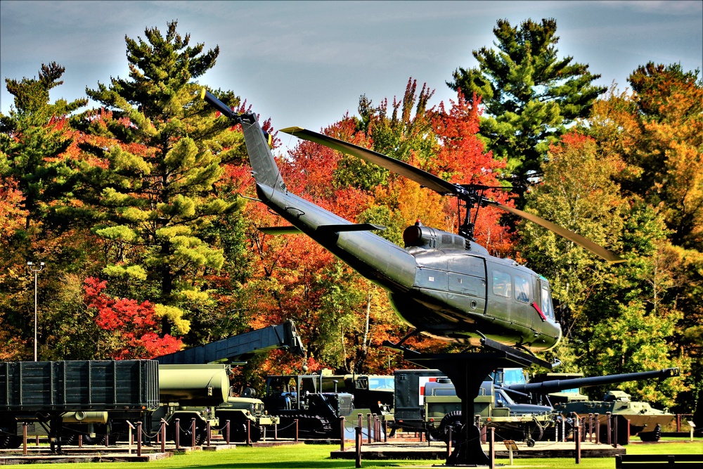 2021 Fall Colors at Fort McCoy's Equipment Park
