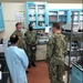 Rear Adm. Jim Aiken, commander, U.S. Naval Forces Southern Command/ U.S. 4th Fleet visits NAMRU-6