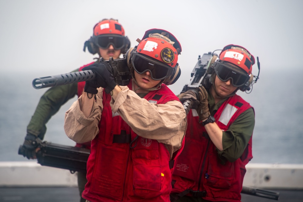 USS Portland Flight Operations