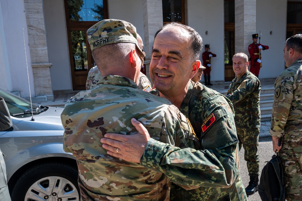 New Jersey National Guard Staff visits Albania