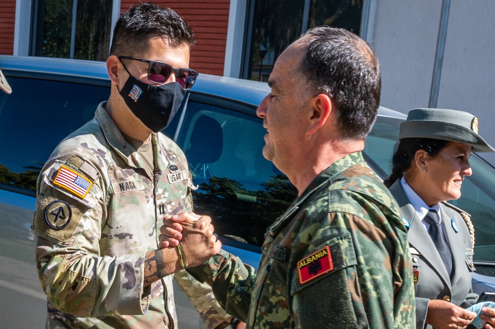 New Jersey National Guard Staff visits Albania