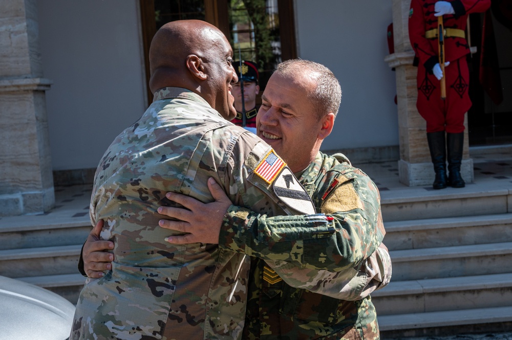 New Jersey National Guard Staff visits Albania