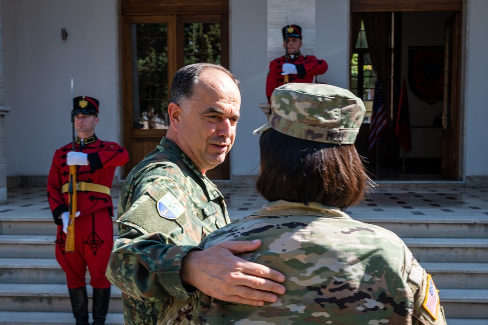 New Jersey National Guard Staff visits Albania