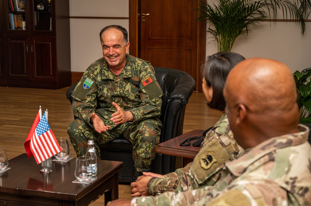 New Jersey National Guard Staff visits Albania