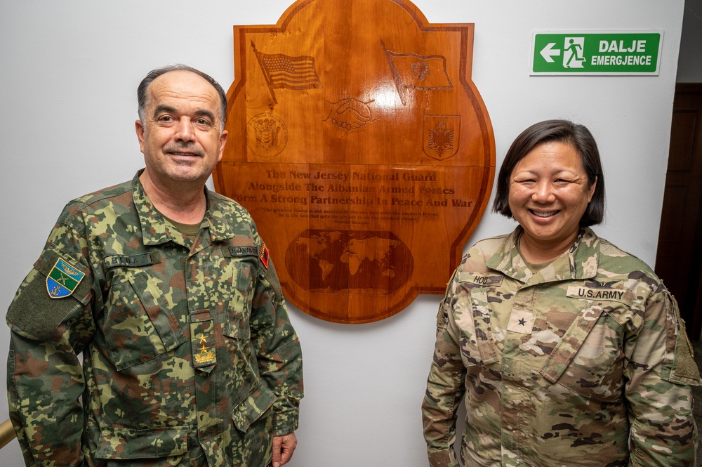 New Jersey National Guard Staff visits Albania