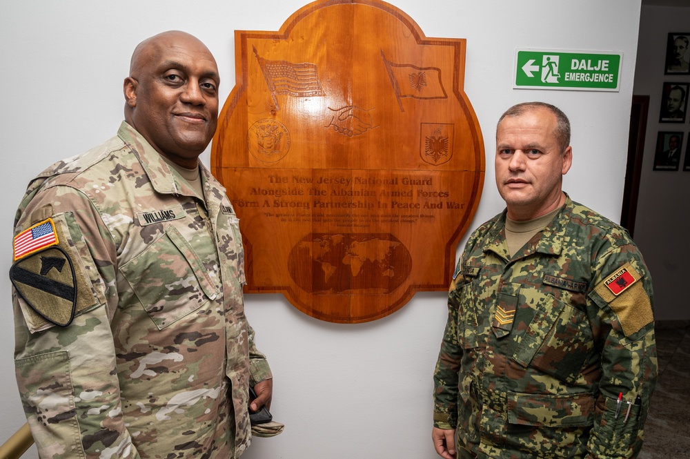 New Jersey National Guard Staff visits Albania