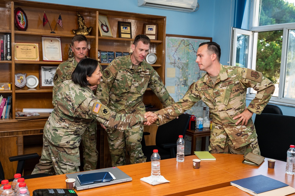 New Jersey National Guard Staff visits Albania