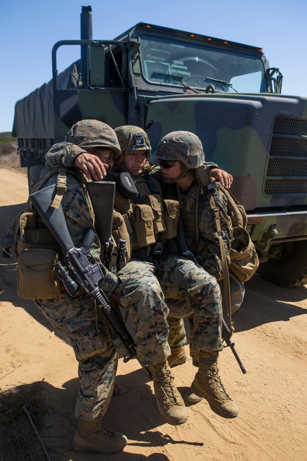 1st Transportation Battalion Field Exercise