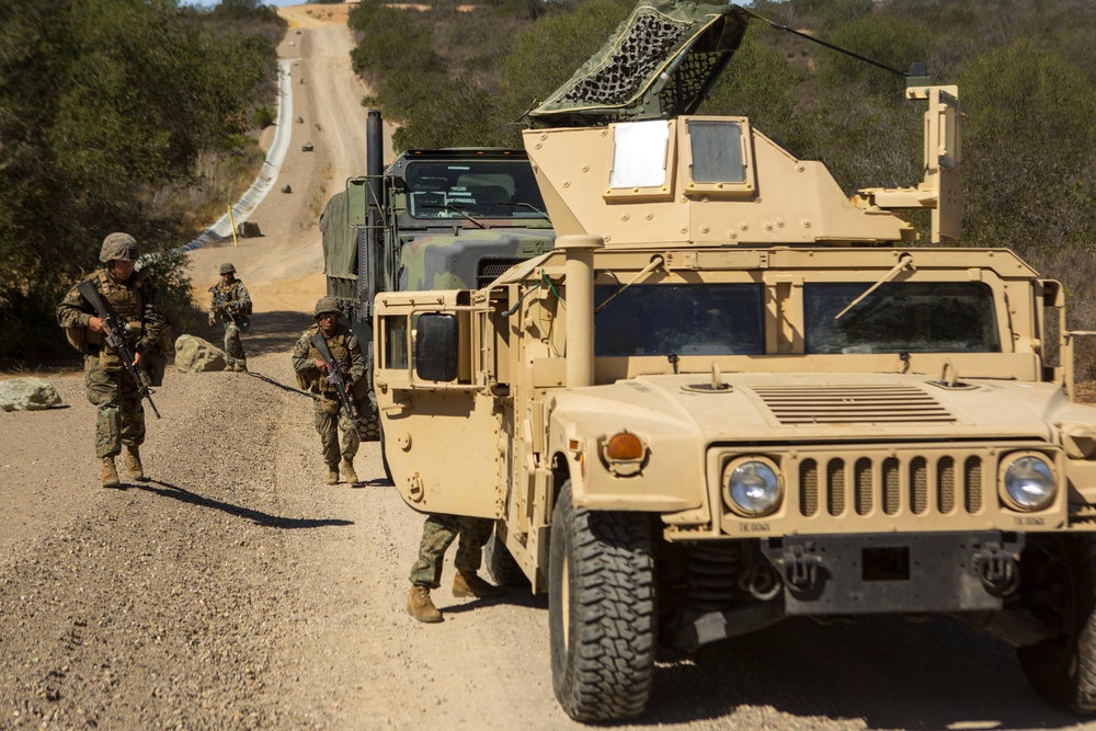 1st Transportation Battalion Field Exercise