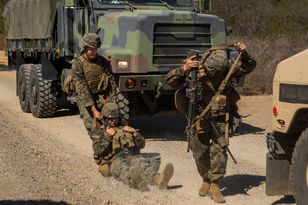 1st Transportation Battalion Field Exercise