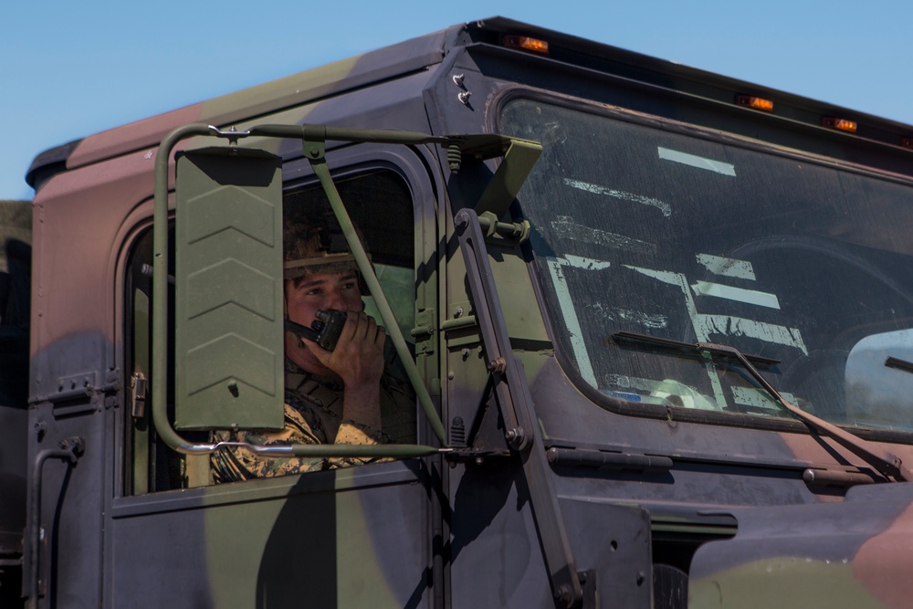 1st Transportation Battalion Field Exercise