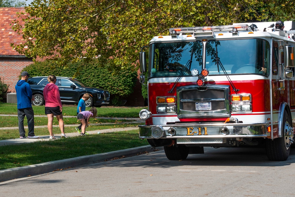 788 CES Fire Dept hosts parade to kick off Fire Prevention Month