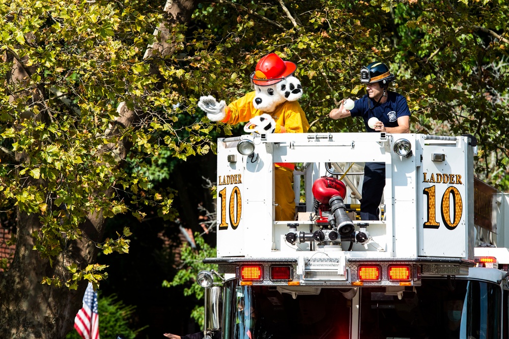 788 CES Fire Dept hosts parade to kick off Fire Prevention Month