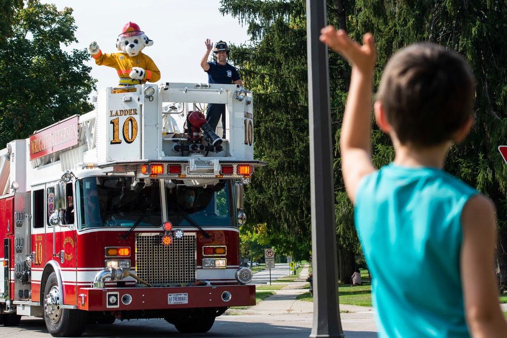 788 CES Fire Dept hosts parade to kick off Fire Prevention Month