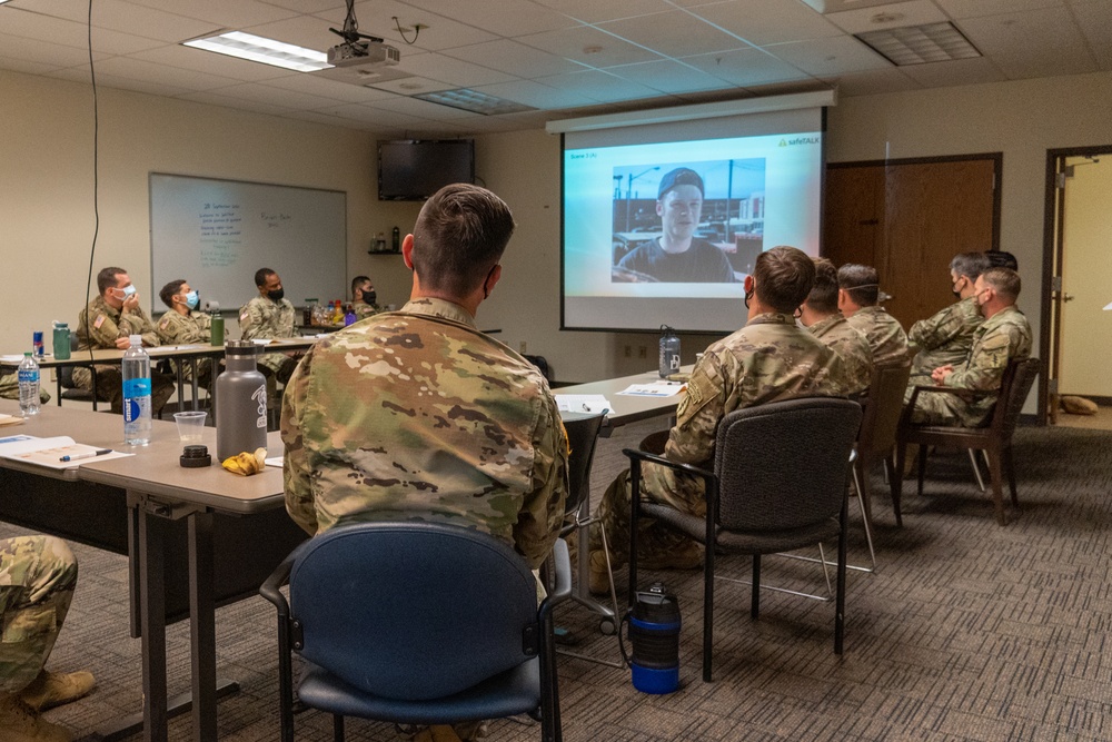 10th SFG(A) conducts suicide awareness training