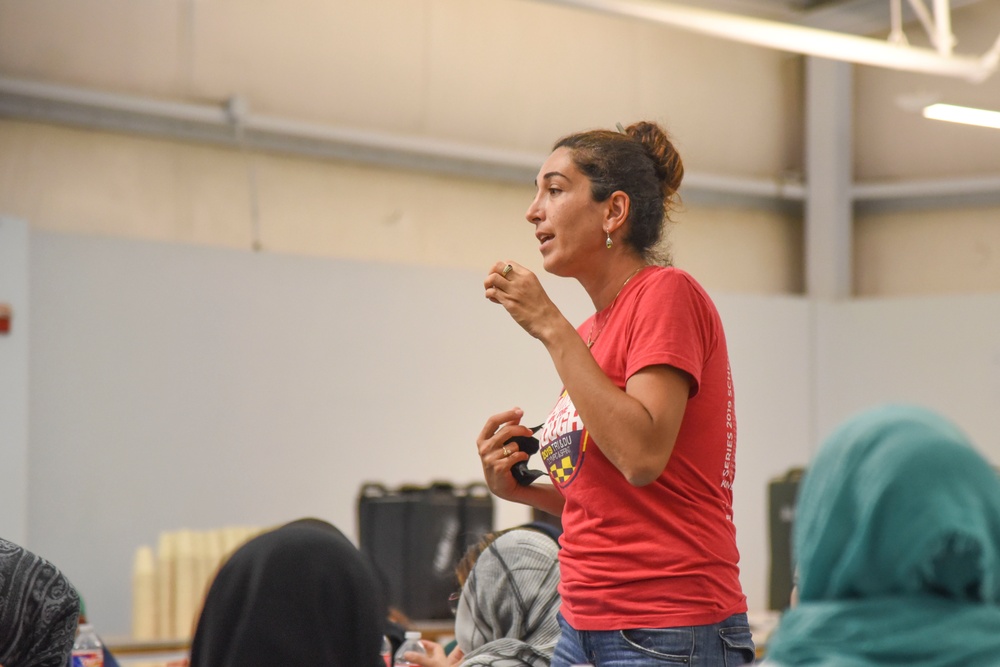 Female engagement team continues to evaluate female evacuees needs at Fort Bliss’ Doña Ana Complex