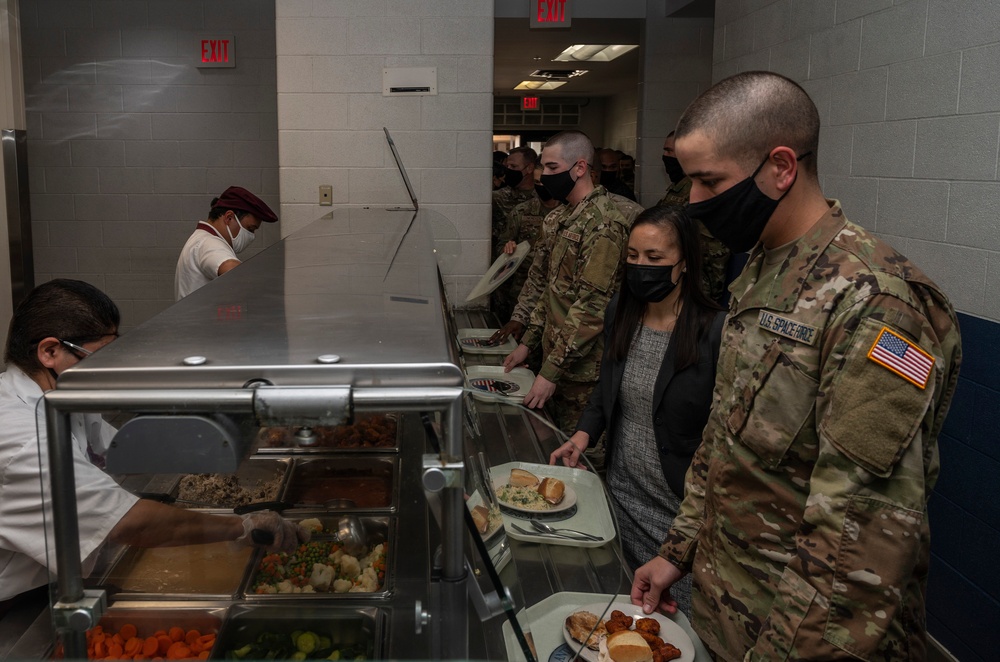 Under Secretary of the Air Force Gina Ortiz Jones visits BMT