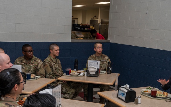 Under Secretary of the Air Force Gina Ortiz Jones visits BMT