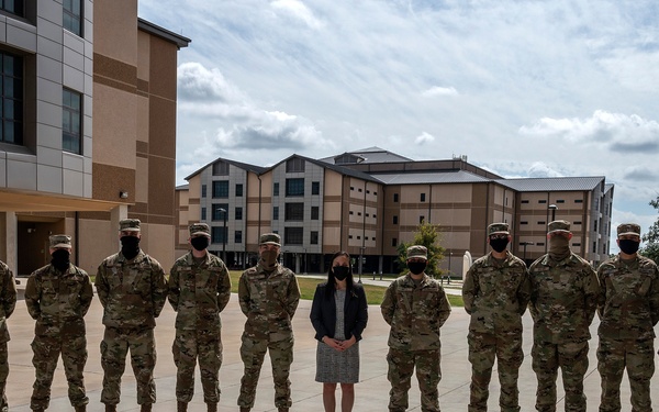 Under Secretary of the Air Force Gina Ortiz Jones visits BMT